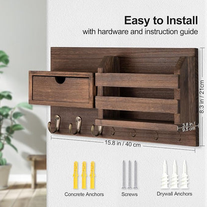 Lwenki Wall Mount Key Holder - Image 7