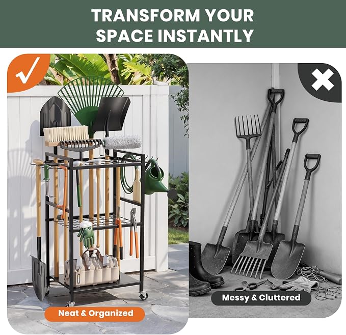 SPACECARE Garden Tool Organizer - Image 5