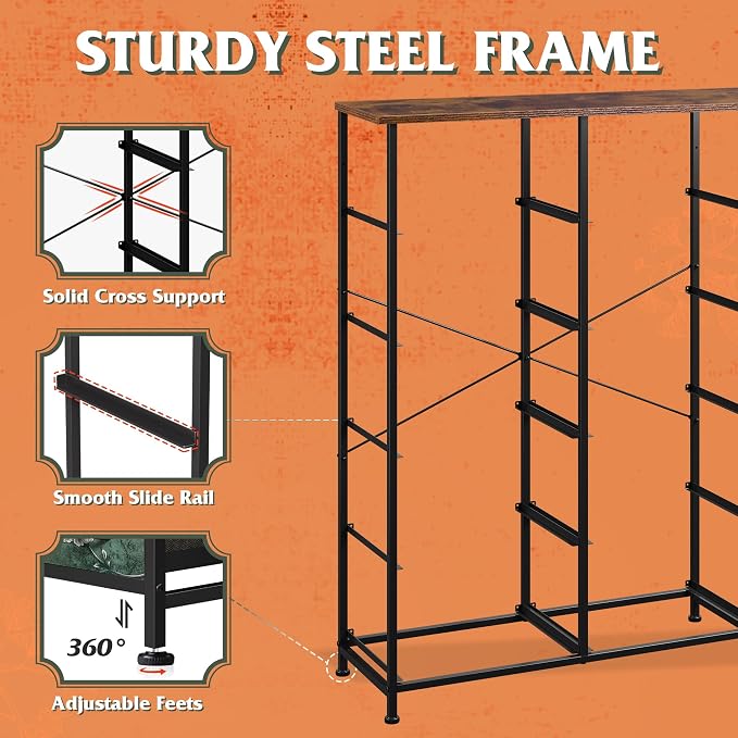 WLIVE Tall Dresser for Bedroom - Image 7