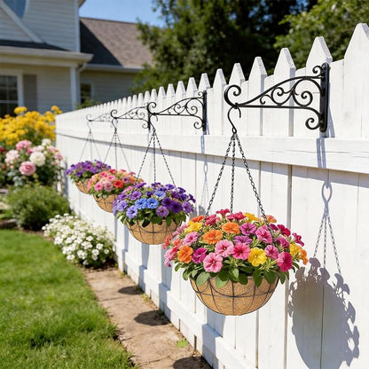 2 Pack 12 Inch Coco Liners for Hanging Baskets - Image 5