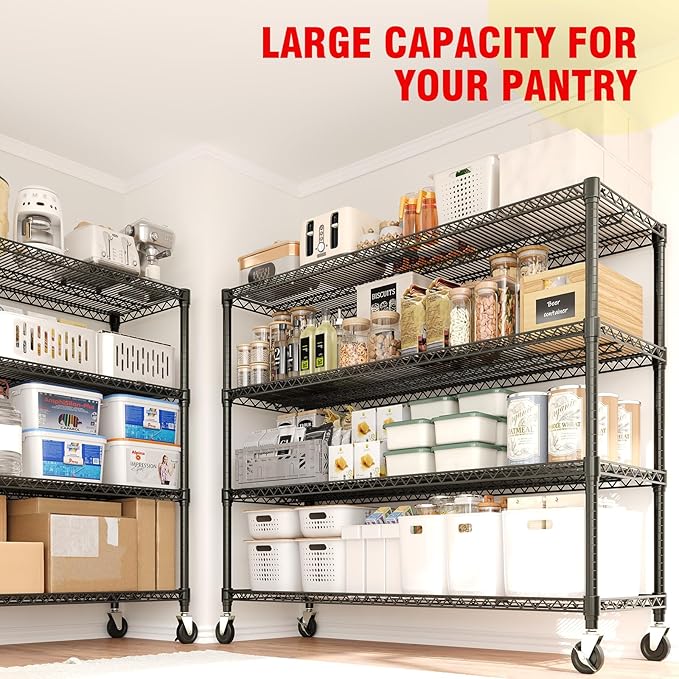 71" H Storage Shelves 2640LBS Heavy Duty Shelving Unit - Image 8