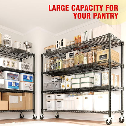 71" H Storage Shelves 2640LBS Heavy Duty Shelving Unit - Image 8