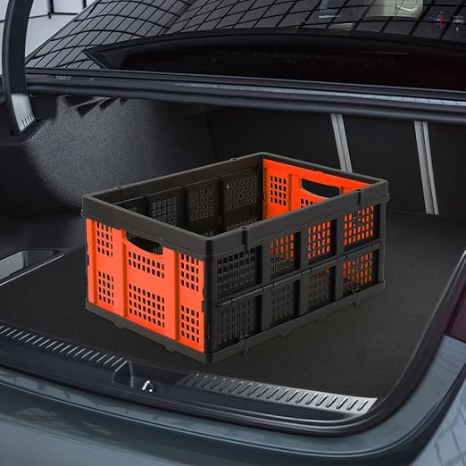 Garvee Collapsible Crate, 55L Foldable Plastic Milk Crate - Image 8