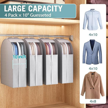 Liuoud 10" Gusseted Garment Bags - Image 3