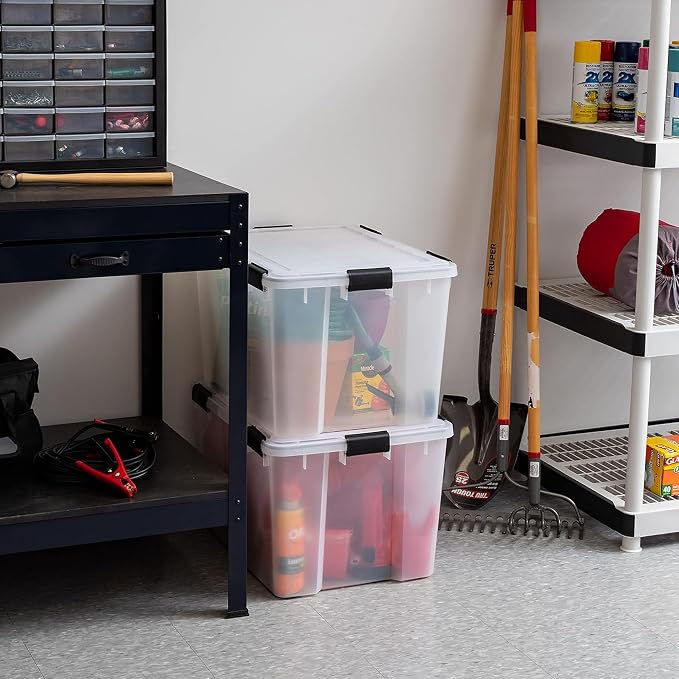 IRIS USA WeatherPro 74 Qt Storage Bins - Image 7