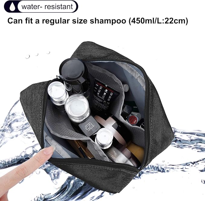 E-Tree Makeup Bag, Big Travel Make up Pouch, Zipper Large Cosmetic Brush Skin - Image 2