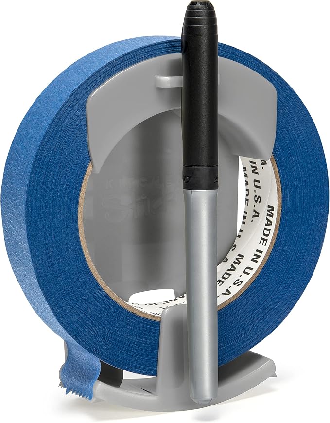 Kitchen Stickin’® Tape Dispenser, Wall-Mounted Tape and Label System, Easy by Kitchen+Stickin%27