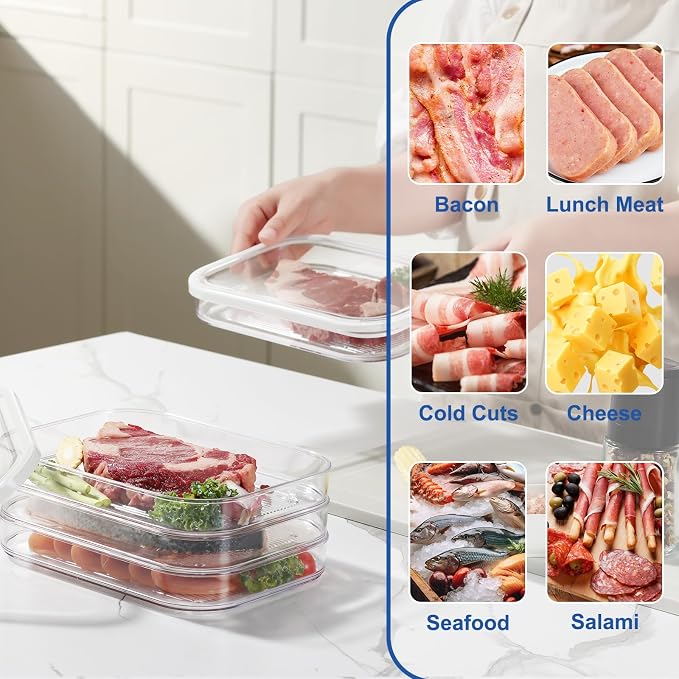 Stackable Deli Meat Storage Container - Image 7