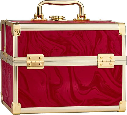 Makeup Train Case, Portable Makeup Case - Image 7