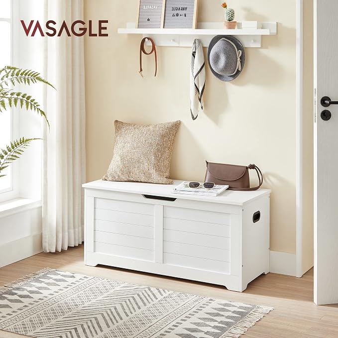 VASAGLE Storage Chest, Storage Bench - Image 2
