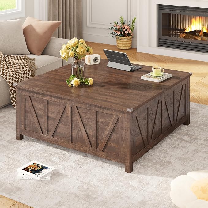 chartustriable 43.3“ Lift Top Coffee Table - Image 2