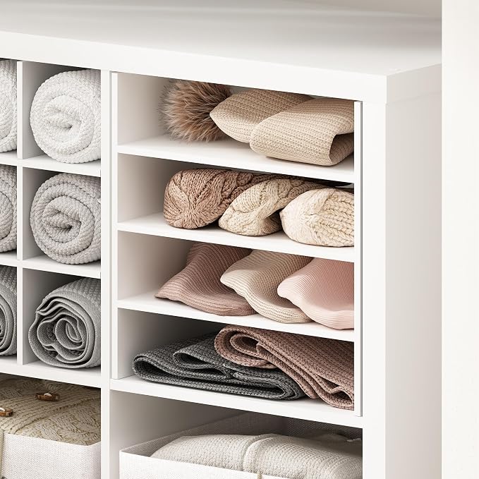 Furinno Cubicle Cube Insert, 3-Shelf Cube Organizer, Fits into Furinno Extra - Image 5