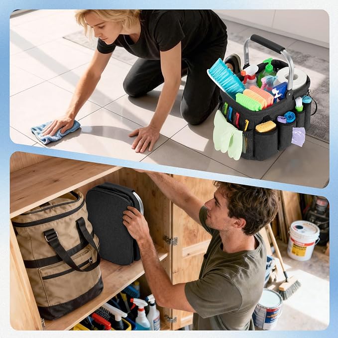 PGmoon Cleaning Caddy Organizer - Image 7