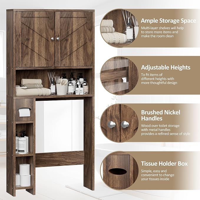 Over Toilet Storage Cabinet - Image 5