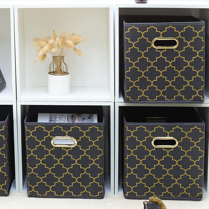 Fabric storage bins Cubes, Fabric Cube Organizer - Image 4
