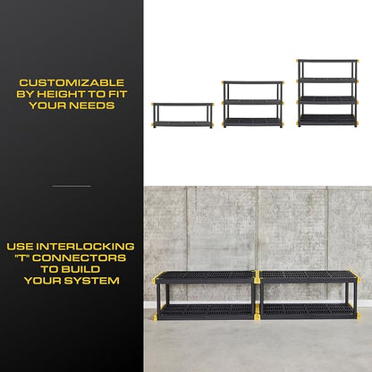 CX Black & Yellow, Shelving Unit and Heavy Duty Storage Containers, Extremely - Image 9