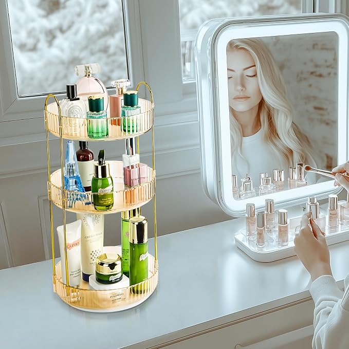360 Rotating Makeup Organizer - Image 7