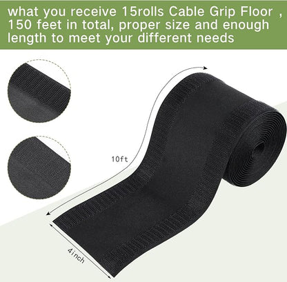WILLBOND Carpet Cord Cover Cable Protector Floor Cover Cable Protector - Image 2