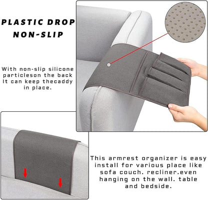 NB Sofa Armrest Organize remote holder bedside caddy organizer - Image 5