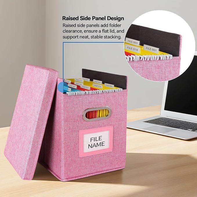 2 Pack Hanging File Folders Organizer - Image 4