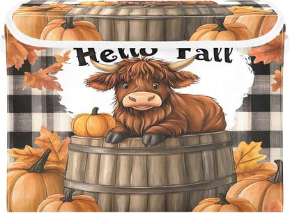 Highland Cows Storage Bins by LLCxigua