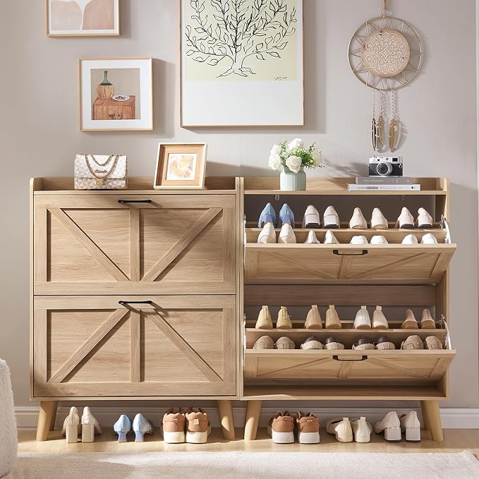 LEYAOYAO Shoe Cabinet Storage for Entryway - Image 6