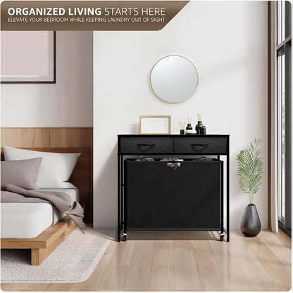 Sorbus 3 Section Laundry Hamper - Image 4