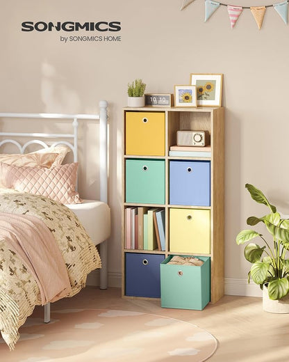 SONGMICS Storage Cubes, Rainbow Storage Bins, 10.2 x 10.2 x 11 Inches, - Image 2