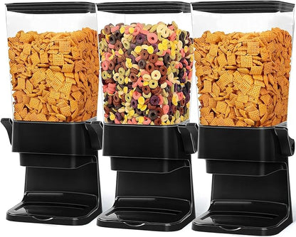Cereal Dispenser Countertop 3pcs, 5.5L Cereal Containers Storage Dispenser - Image 8