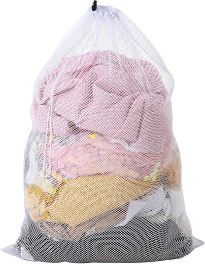 Berlune Large Mesh Laundry Bags, 24 x 36 Inch Bulk Wash Set by Berlune