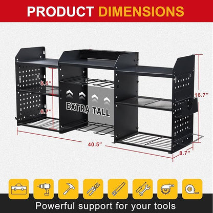 3 layers power tool organizer Loads 150lbs - Image 2