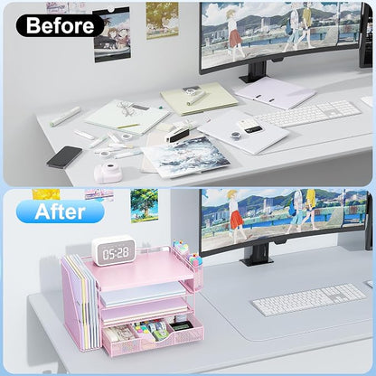 gianotter Wood Desk Organizers and Accessories - Image 2