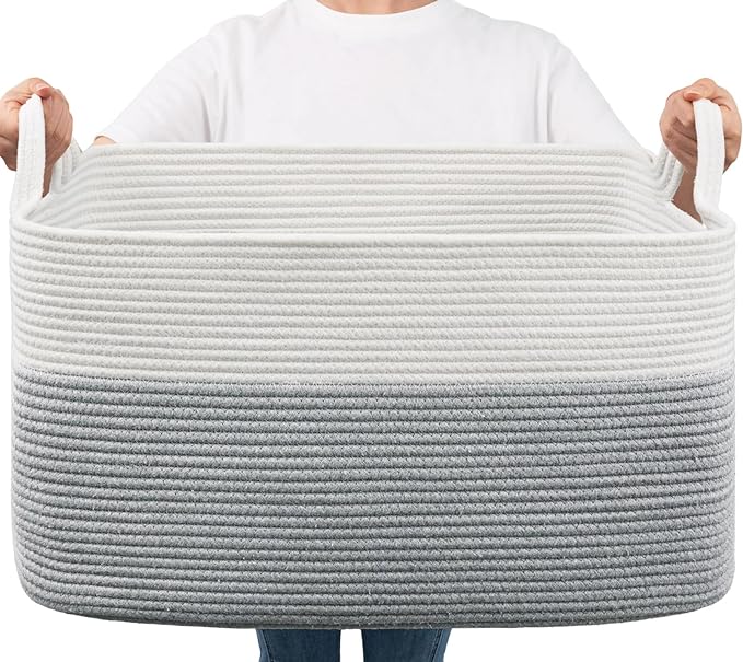 Goodpick Large Toy Storage Basket, Woven Storage Basket by Goodpick