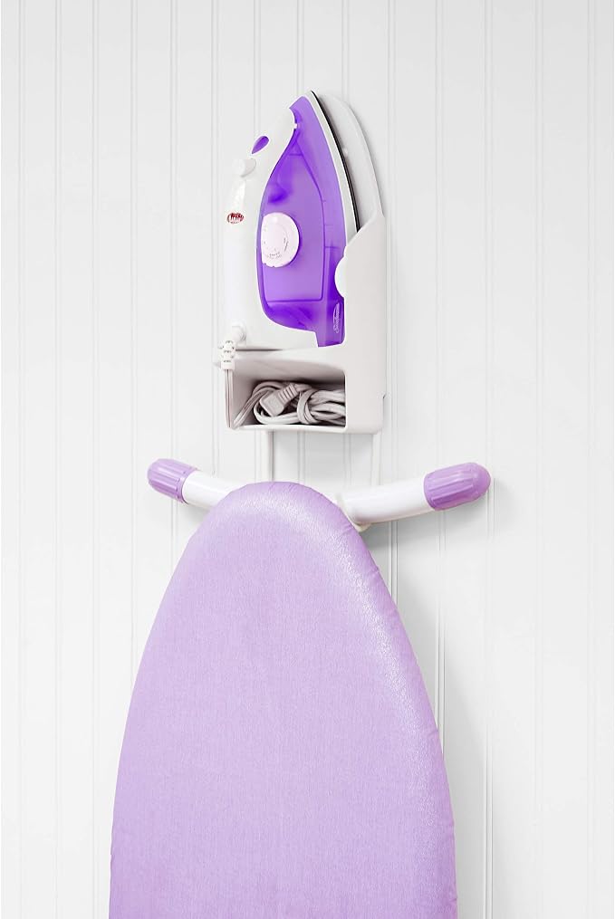 Laundry 360 Wall Mount Iron and Ironing Board Organizer Laundry Room Storage - Image 3