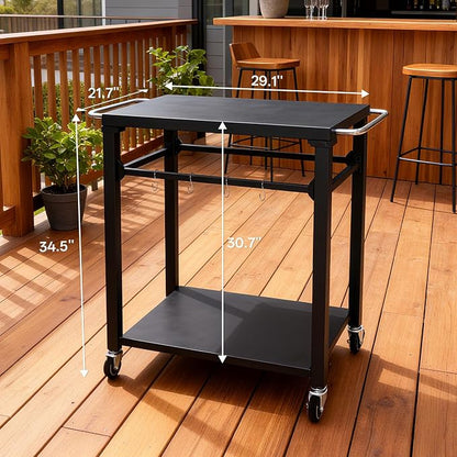 Endark Rolling Dining Table - Image 3