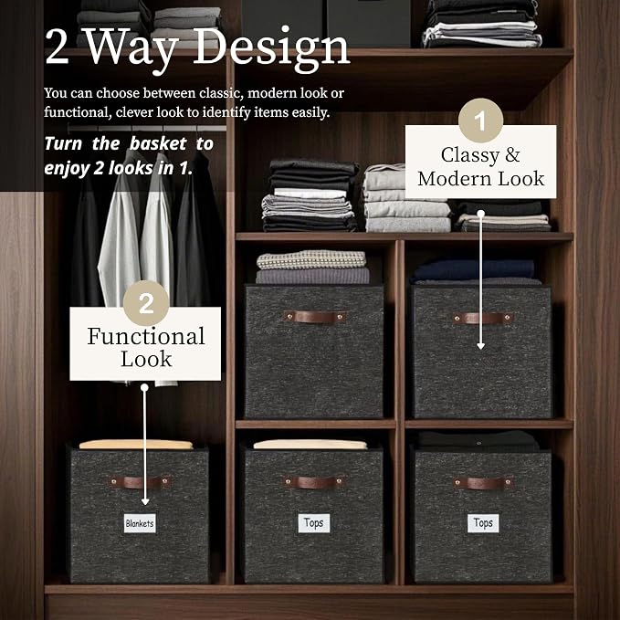 DECOMOMO Storage Bins, Storage Baskets - Image 4