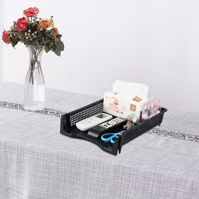 6 Pack Stackable Letter Trays, Plastic File Organizer Tray | Desktop Document - Image 5