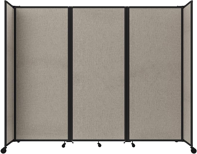 Versare Room Divider 360 Portable Wall Partition | Folding Panels | Large by VERSARE