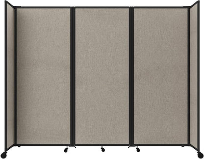 Versare Room Divider 360 Portable Wall Partition | Folding Panels | Large by VERSARE