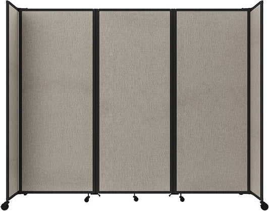Versare Room Divider 360 Portable Wall Partition | Folding Panels | Large by VERSARE