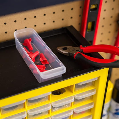 IRIS Plastic Hardware Storage Drawer, 44 Drawer Parts Cabinet - Image 6