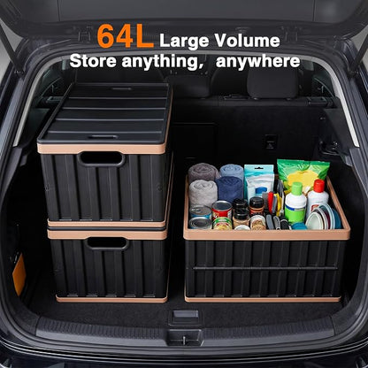 Citylife 64L Collapsible Storage Bins - Image 2