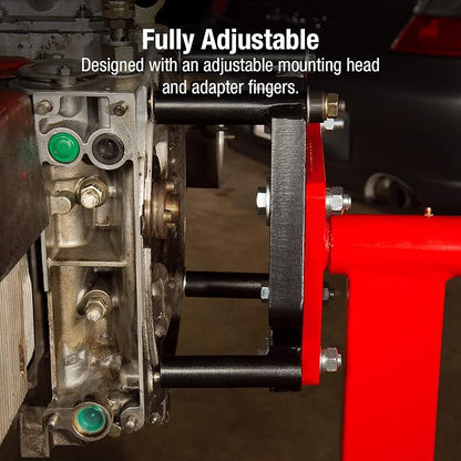 SUNEX TOOLS 8300GB, Foldable Engine Stand, ½ Ton Capacity, Self-Locking Worm - Image 4