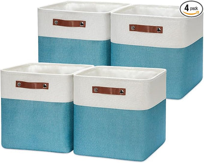 HNZIGE Cube Storage Basket Collapsible Baskets by HNZIGE