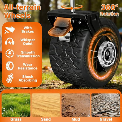 Extra-Large Heavy-Duty Wagons carts Foldable - Image 6