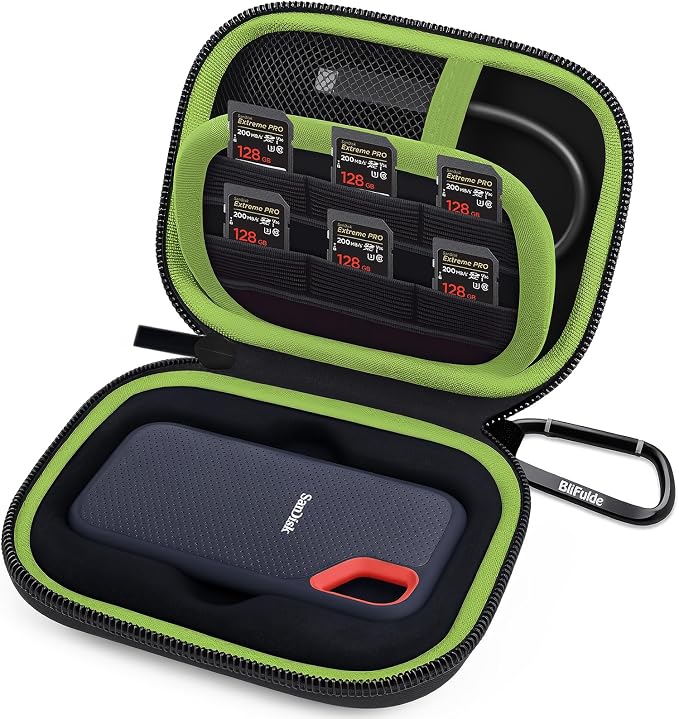 Hard Case for SanDisk Extreme Portable SSD 500GB 1TB 2TB 4TB 8TB External Solid by Blifulde