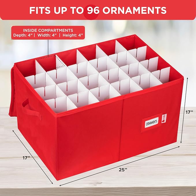 Christmas Ornament Storage Container - Image 4