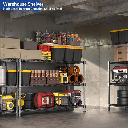 Heavy Duty Shelving, 47.6" H Garage Shelving Unit - Image 2