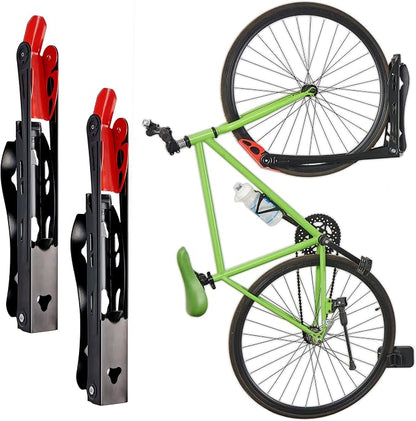 Wallmaster BIKEPAL Swivel Bike Rack, Wall Mounted Vertical Bike Storage Hanger - Image 2