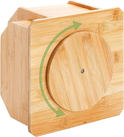 yarlung Bamboo Rotating Remote Control Holder - Image 3